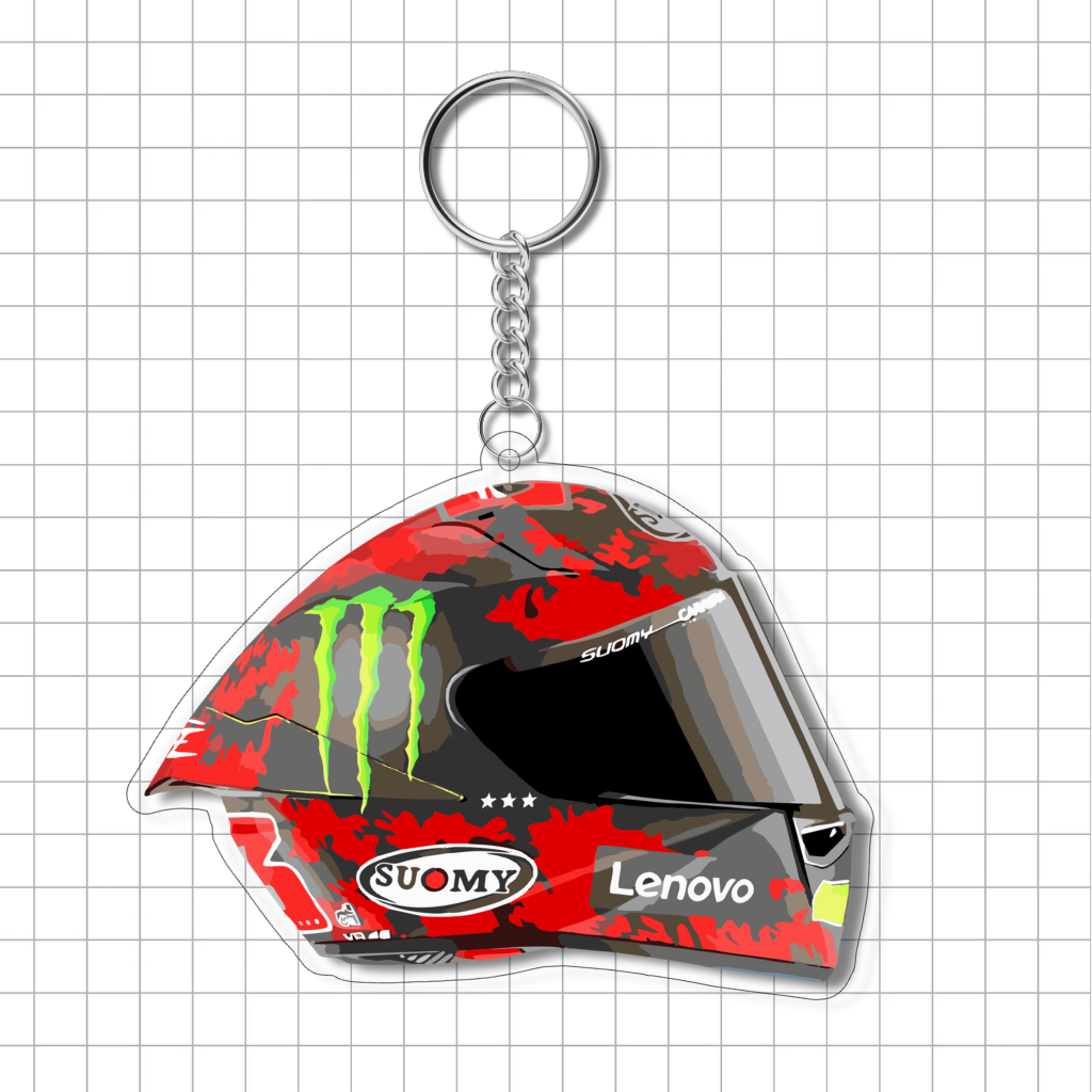 Keychain MotoGP Helmet Francesco Bagnaia